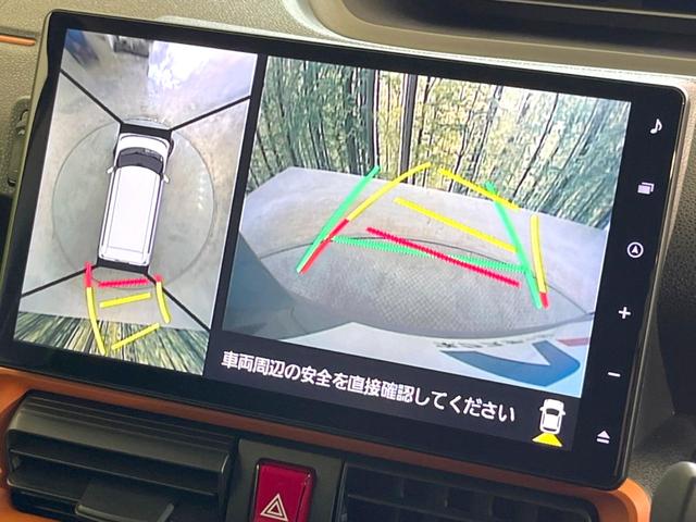 タント ファンクロスターボ　両側電動ドア　純正ＳＤナビ　全周囲カメラ　衝突被害軽減システム　レーダークルーズ　禁煙車　ドラレコ　コーナーセンサー　スマートキー　ＥＴＣ２．０　オートハイビーム　車線逸脱警報　オートライト（4枚目）