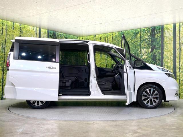 セレナ ハイウェイスター　プロパイロットエディション　両側電動ドア　純正ＳＤナビ　バックカメラ　衝突被害軽減システム　レーダークルーズ　禁煙車　コーナーセンサー　スマートキー　ＬＥＤヘッド　ビルトインＥＴＣ　車線逸脱警報　オートライト　オートエアコン（28枚目）