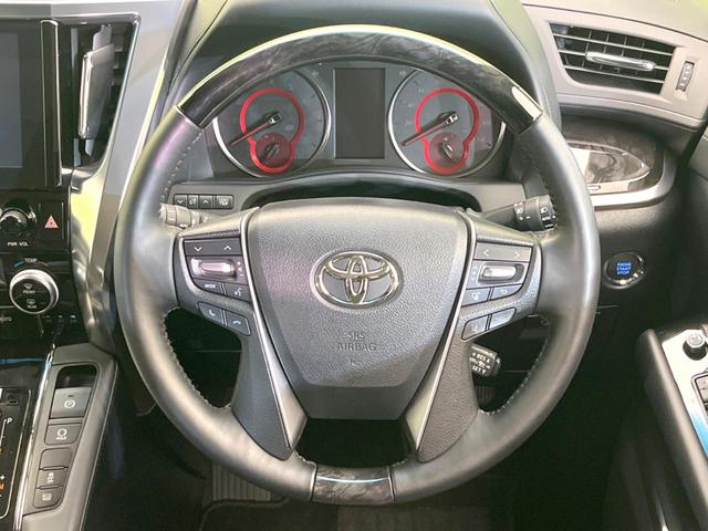 アルファード 2.5S Cパッケージ サンルーフ フルエアロ 両側電動ドア 純正9インチナビ バックカメラ 衝突被害軽減システム 100V電源 レーダークルーズ 禁煙車 電動リアゲート ハーフレザーシート 前席シートエアコン ドラレコ(12枚目)