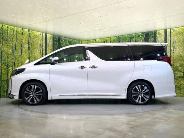 アルファード 2.5S Cパッケージ サンルーフ フルエアロ 両側電動ドア 純正9インチナビ バックカメラ 衝突被害軽減システム 100V電源 レーダークルーズ 禁煙車 電動リアゲート ハーフレザーシート 前席シートエアコン ドラレコ(27枚目)