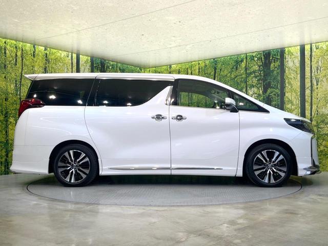 アルファード 2.5S Cパッケージ サンルーフ フルエアロ 両側電動ドア 純正9インチナビ バックカメラ 衝突被害軽減システム 100V電源 レーダークルーズ 禁煙車 電動リアゲート ハーフレザーシート 前席シートエアコン ドラレコ(28枚目)