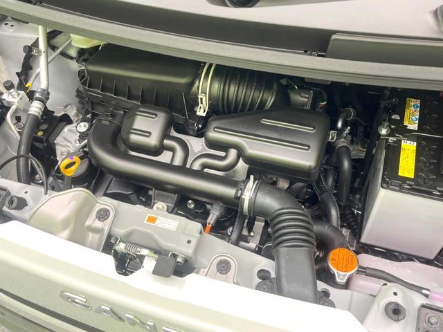 ムーヴキャンバス ストライプスG 届出済未使用車 両側電動ドア 衝突軽減 シートヒーター コーナーセンサー スマートキー LEDヘッド オートハイビーム オートライト オートエアコン 誤発進抑制(18枚目)