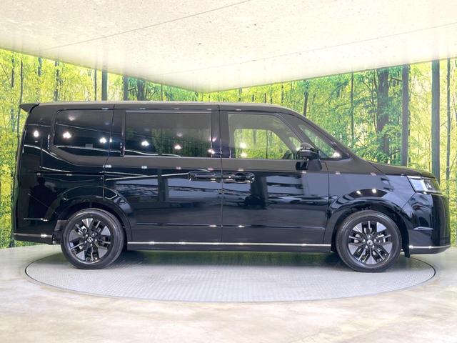 ステップワゴン e:HEVスパーダ 登録済未使用車 両側電動ドア 純正SDナビ 衝突被害軽減システム レーダークルーズ バックカメラ 電動リアゲート ハーフレザーシート コーナーセンサー LEDヘッド 車線逸脱警報 スマートキー(31枚目)