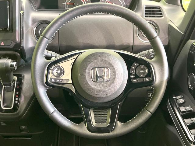 N-BOXカスタム Lターボ 両側電動ドア SDナビ バックカメラ 衝突被害軽減システム レーダークルーズ 禁煙車 ハーフレザーシート コーナーセンサー スマートキー LEDヘッド ビルトインETC オートハイビーム(11枚目)