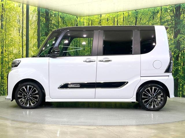 タント カスタムRS ターボ 両側電動ドア バックカメラ 衝突被害軽減システム 禁煙車 ハーフレザーシート コーナーセンサー スマートキー LEDヘッド ビルトインETC オートハイビーム 車線逸脱警報 オートライト(25枚目)