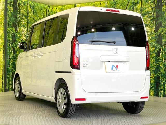 N-BOX ベースグレード 電動スライドドア 衝突被害軽減システム レーダークルーズ 禁煙車 コーナーセンサー スマートキー LEDヘッド ETC オートハイビーム オートライト オートエアコン CD(28枚目)