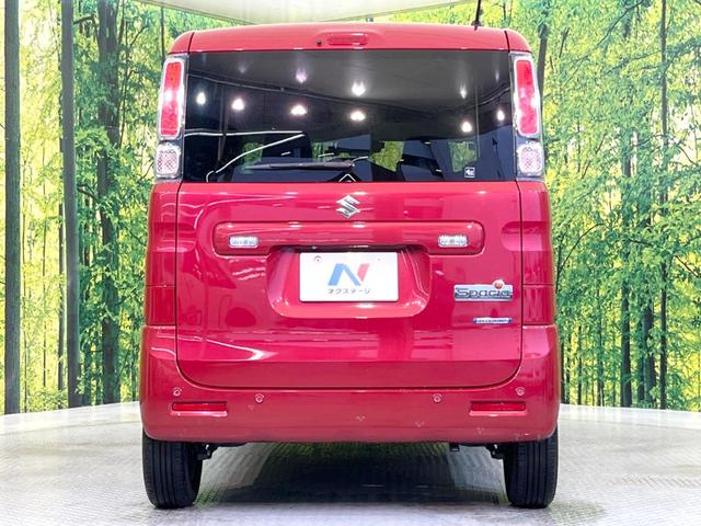 スペーシア ハイブリッドX 両側電動ドア 純正SDナビ 全周囲カメラ 衝突被害軽減システム シートヒーター ドラレコ スマートキー ビルトインETC オートライト オートエアコン Bluetooth CD DVD再生 フルセグ(15枚目)