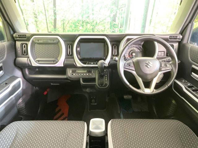 ハスラー ハイブリッドＸターボ　ターボ　純正８型ナビ　衝突軽減　レーダークルーズ　禁煙車　コーナーセンサー　スマートキー　ＬＥＤヘッド　純正１５インチアルミ　車線逸脱警報　オートライト　オートエアコン　Ｂｌｕｅｔｏｏｔｈ　ＣＤ（2枚目）