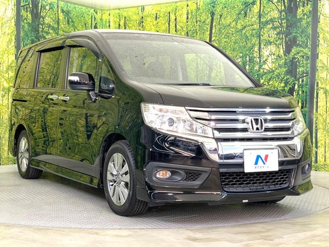 ステップワゴンスパーダ Z 純正9型ナビ 後席モニター 両側電動スライドドア バックカメラ 衝突軽減 禁煙車 コーナーセンサー スマートキー HIDヘッド ビルトインETC 純正16インチアルミ 車線逸脱警報 オートライト(17枚目)