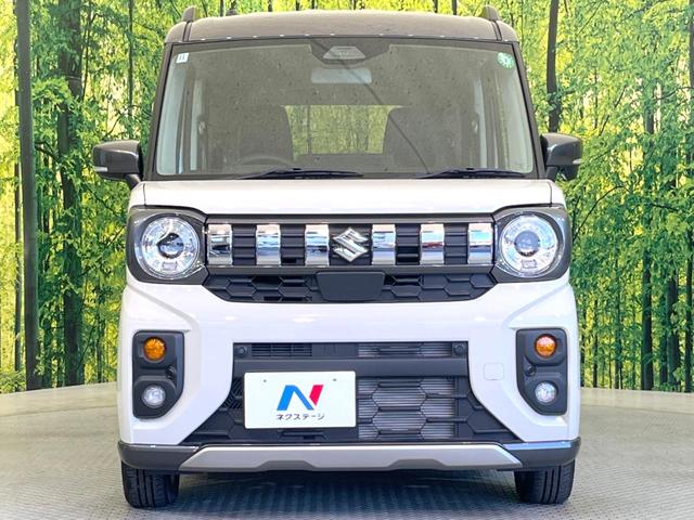 スペーシアギア ハイブリッドＸＺ　ターボ　両側電動ドア　禁煙車　コーナーセンサー　スマートキー　ＬＥＤヘッド　クルコン　純正１５インチアルミ　オートハイビーム　パークアシスト　オートライト　デュアルエアコン　ＬＥＤフォグ（14枚目）