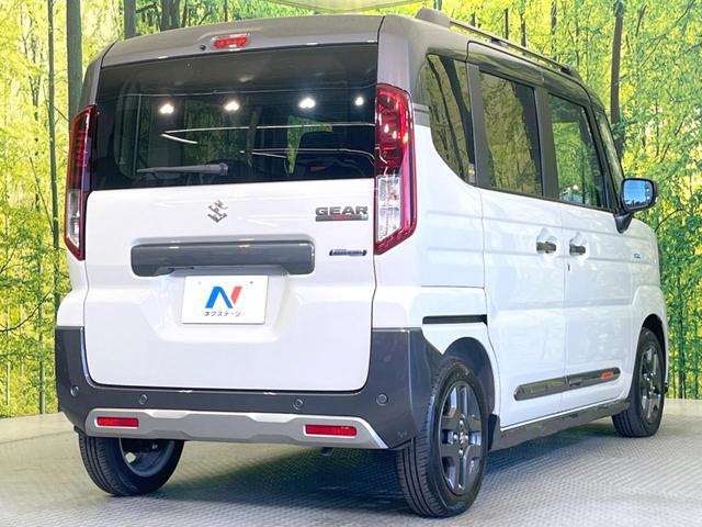 スペーシアギア ハイブリッドＸＺ　ターボ　両側電動ドア　禁煙車　コーナーセンサー　スマートキー　ＬＥＤヘッド　クルコン　純正１５インチアルミ　オートハイビーム　パークアシスト　オートライト　デュアルエアコン　ＬＥＤフォグ（17枚目）