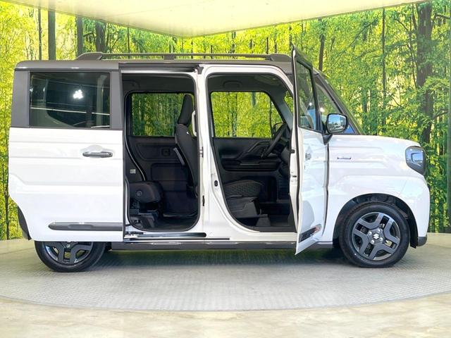 スペーシアギア ハイブリッドＸＺ　ターボ　両側電動ドア　禁煙車　コーナーセンサー　スマートキー　ＬＥＤヘッド　クルコン　純正１５インチアルミ　オートハイビーム　パークアシスト　オートライト　デュアルエアコン　ＬＥＤフォグ（27枚目）
