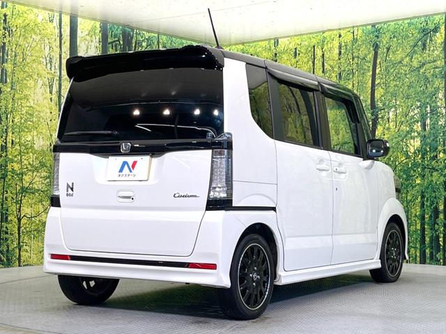 Ｎ－ＢＯＸカスタム ２トーンカラースタイル　Ｇ・ターボＬパッケージ　ＢＩＧ－Ｘ８型ナビ　両側電動ドア　バックカメラ　衝突軽減システム　禁煙車　ハーフレザーシート　ドラレコ　スマートキー　ＨＩＤヘッド　ＥＴＣ　クルコン　純正１５インチアルミ　オートライト　オートエアコン（17枚目）