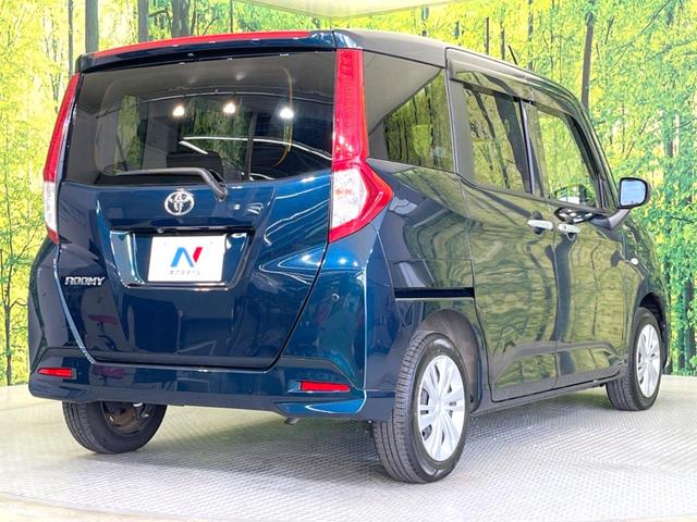 ルーミー Ｘ　電動スライドドア　純正ＳＤナビ　バックカメラ　衝突被害軽減システム　禁煙車　コーナーセンサー　スマートキー　オートハイビーム　オートライト　Ｂｌｕｅｔｏｏｔｈ　ＣＤ　地デジ（17枚目）