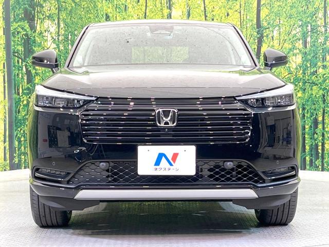 ヴェゼル ｅ：ＨＥＶ　Ｚ　登録済未使用車　純正９型ナビ　全周囲カメラ　ＥＴＣ　衝突軽減　レーダークルーズコントロール　ＢＳＭ　パワーバックドア　シートヒーター　オートエアコン　プッシュスタート（14枚目）