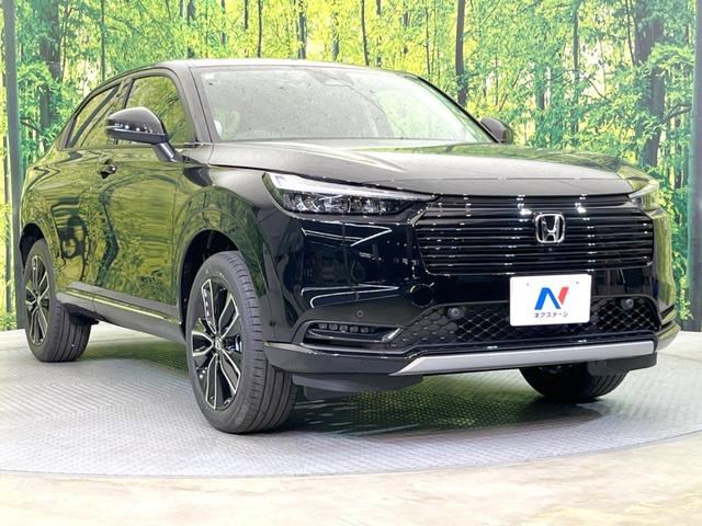 ヴェゼル ｅ：ＨＥＶ　Ｚ　登録済未使用車　純正９型ナビ　全周囲カメラ　ＥＴＣ　衝突軽減　レーダークルーズコントロール　ＢＳＭ　パワーバックドア　シートヒーター　オートエアコン　プッシュスタート（16枚目）