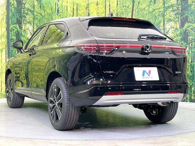 ヴェゼル ｅ：ＨＥＶ　Ｚ　登録済未使用車　純正９型ナビ　全周囲カメラ　ＥＴＣ　衝突軽減　レーダークルーズコントロール　ＢＳＭ　パワーバックドア　シートヒーター　オートエアコン　プッシュスタート（23枚目）