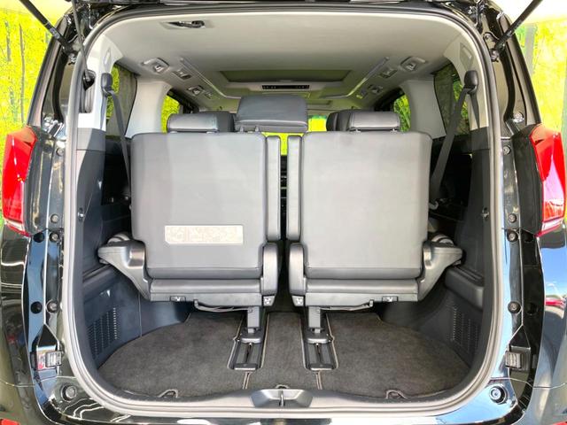 アルファード 2.5S Cパッケージ 禁煙車 モデリスタエアロ サンルーフ 純正ディスプレイオーディオ フリップダウンモニター デジタルインナーミラー ETC ドライブレコーダー BSM シートヒーター シートベ(52枚目)