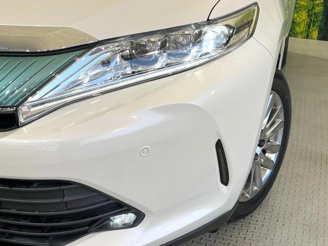 ハリアー プレミアム 純正9型ナビ バックカメラ レーダークルーズ 禁煙車 電動リアゲート ハーフレザーシート パワーシート ドラレコ コーナーセンサー スマートキー LEDヘッド ビルトインETC 純正19インチアルミ(12枚目)