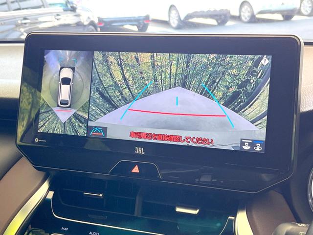 ハリアー Ｚ　レザーパッケージ　全周囲カメラ　ＪＢＬサウンド　衝突被害軽減システム　レーダークルーズ　禁煙車　電動リアゲート　レザーシート　前席シートエアコン　ドラレコ　コーナーセンサー　スマートキー　ＬＥＤヘッド　ＥＴＣ２．０（4枚目）