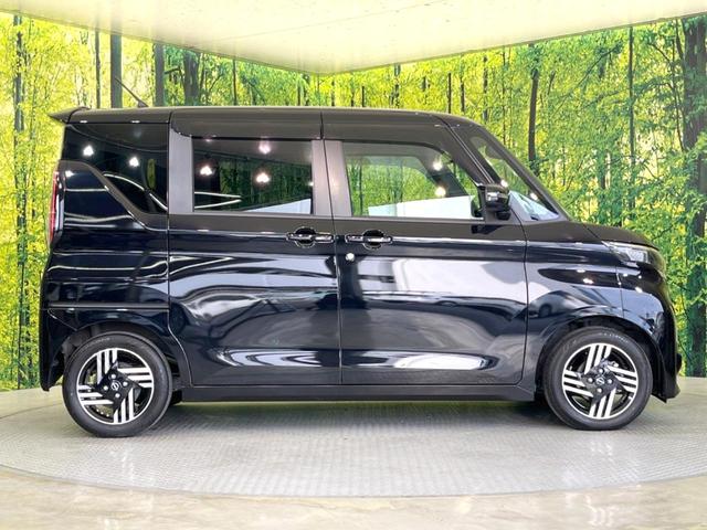 ルークス ハイウェイスター X 両側電動ドア 純正9型ナビ 全周囲カメラ 衝突被害軽減システム レーダークルーズ 禁煙車 コーナーセンサー スマートキー LEDヘッド 純正14インチアルミ 車線逸脱警報 オートライト オートエアコン(27枚目)