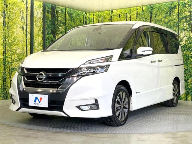 セレナ ハイウェイスター Vセレクション 両側電動ドア 純正SDナビ 後席モニター バックカメラ 衝突被害軽減システム 禁煙車 ドラレコ スマートキー LEDヘッド ビルトインETC クルコン 純正16インチアルミ オートライト(28枚目)