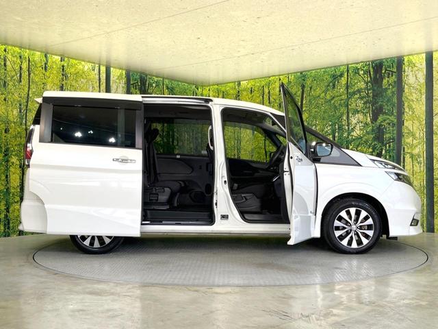 セレナ ハイウェイスター Vセレクション 両側電動ドア 純正SDナビ 後席モニター バックカメラ 衝突被害軽減システム 禁煙車 ドラレコ スマートキー LEDヘッド ビルトインETC クルコン 純正16インチアルミ オートライト(32枚目)