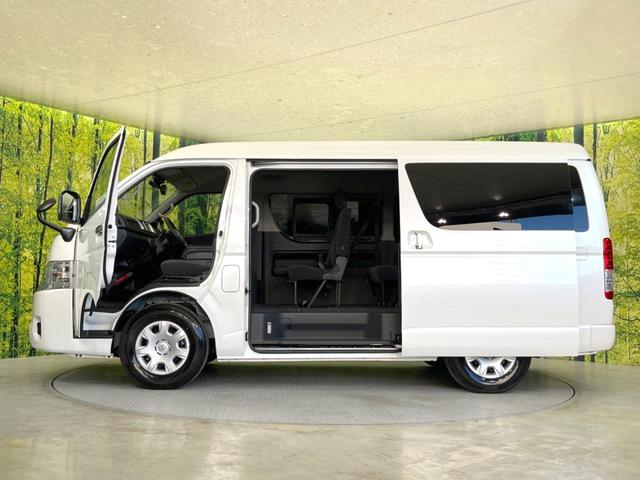 ハイエースワゴン GL SDナビ 電動スライドドア 全周囲カメラ 衝突被害軽減システム 禁煙車 ドラレコ コーナーセンサー スマートキー LEDヘッド ETC オートハイビーム 車線逸脱警報 オートライト オートエアコン(59枚目)