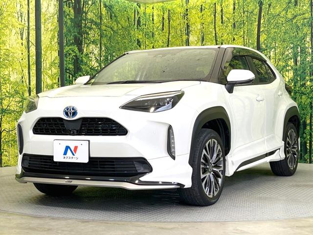 ヤリスクロス ハイブリッドZ モデリスタエアロ 全周囲カメラ 衝突被害軽減システム レーダークルーズ ハーフレザーシート ドラレコ コーナーセンサー LEDヘッド ビルトインETC 純正18インチアルミ オートハイビーム(27枚目)