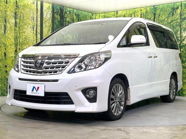 アルファード ２４０Ｓ　タイプゴールド　両側電動ドア　ＳＤナビ　バックカメラ　禁煙車　電動リアゲート　ハーフレザーシート　コーナーセンサー　スマートキー　ＨＩＤヘッド　ビルトインＥＴＣ　クルコン　純正１８インチアルミ　オートライト（25枚目）