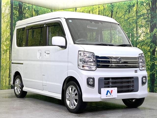 エブリイワゴン ＰＺターボ　ターボ　電動スライドドア　バックカメラ　衝突被害軽減システム　禁煙車　ドラレコ　コーナーセンサー　スマートキー　ＨＩＤヘッド　ＥＴＣ　純正１４インチアルミ　オートハイビーム　車線逸脱警報（16枚目）