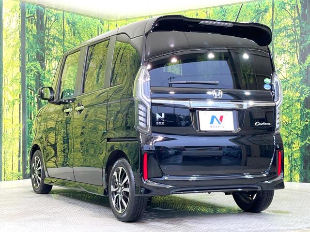 N-BOXカスタム G・Lホンダセンシング SDナビ 電動スライドドア バックカメラ 衝突軽減 レーダークルーズ 禁煙車 ドラレコ スマートキー LEDヘッド ビルトインETC 純正14インチアルミ オートハイビーム 車線逸脱警報(56枚目)