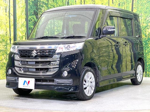 スペーシアカスタムＺ ベースグレード　ナビ　バックカメラ　両側電動ドア　ドラレコ　シートヒーター　ＨＩＤヘッド　ＬＥＤフォグ　純正１４インチアルミ　オートエアコン　プライバシーガラス　ロールサンシェード（46枚目）