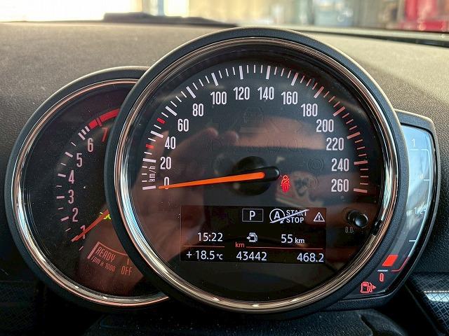 ＭＩＮＩ クーパー　クラブマン　アダクティブクルーズコントロール　純正ナビ　バックカメラ　インテリジェントセーフティー　ミラーＥＴＣ　コンフォートアクセス　シートヒーター　ドライビングモード　ＬＥＤヘッドライト　レインセンサー（35枚目）