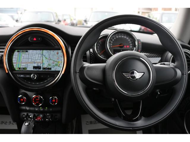 3ドア COOPER S GIGAMOTフロントリップ&テールピース H&Rダウンサス RAYS18インチアルミ 純正HDDナビ フルセグTV ミラーETC LEDヘッドライト オートライト アイドリングストップ MTモード(28枚目)