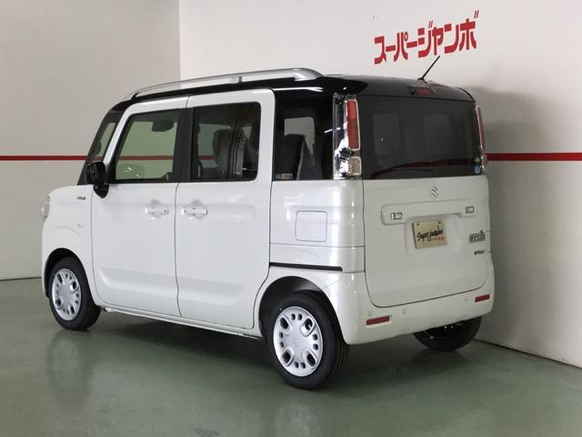 ハイブリッドX スズキセーフティサポート・届出済み未使用車・ブラック2トーンルーフ・両側電動スライドドア・スリムサーキュレーター・パーソナルテーブル・スマートキー・プッシュスタート・オートエアコン・ロールサンシェード(9枚目)