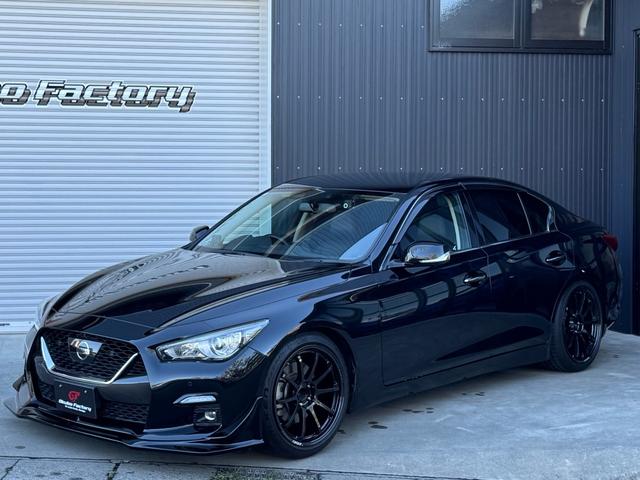 スカイライン ＧＴ　ＯＦグライドリップ新品　ＲＡＹＳアルミ新品　ブリッツ車高調　メテオフレークブラック　純正エンジンスターター　ケンウッド前後ドラレコ　レーダー（2枚目）