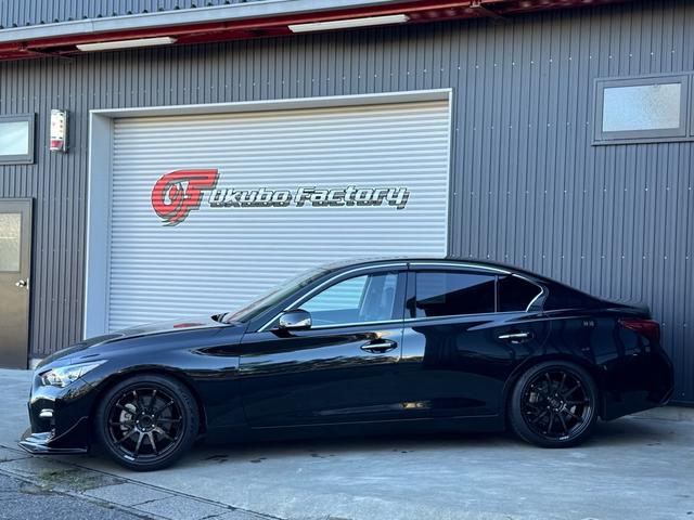 スカイライン ＧＴ　ＯＦグライドリップ新品　ＲＡＹＳアルミ新品　ブリッツ車高調　メテオフレークブラック　純正エンジンスターター　ケンウッド前後ドラレコ　レーダー（5枚目）