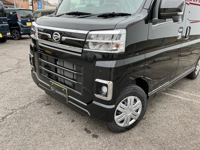 アトレー ＲＳ　届出済未使用車　８インチケンウッド新品ナビ　ＣＤ・ＤＶＤ再生可能　フルセグ　バックカメラ　両側電動スライド　リヤガラスダークスモーク施工済（５％）メーカー保証継承付　ＬＥＤヘッドライト（16枚目）