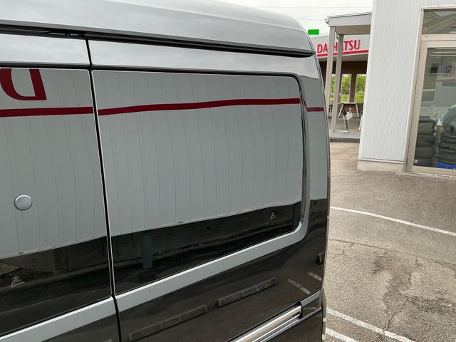 アトレー ＲＳ　届出済未使用車　８インチケンウッド新品ナビ　ＣＤ・ＤＶＤ再生可能　フルセグ　バックカメラ　両側電動スライド　リヤガラスダークスモーク施工済（５％）メーカー保証継承付　ＬＥＤヘッドライト（20枚目）