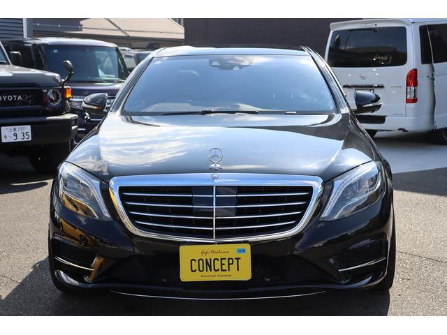 Ｓクラス Ｓ５５０ロング　ＡＭＧスポーツＰＫＧ　下取車　社外２２インチアルミ　リアマフラー　ロアリング　ＴＶキャンセラー　ブルメスターサウンド　取説記録簿完備（2枚目）