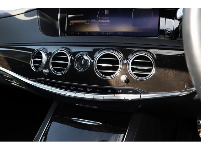 Ｓクラス Ｓ５５０ロング　ＡＭＧスポーツＰＫＧ　下取車　社外２２インチアルミ　リアマフラー　ロアリング　ＴＶキャンセラー　ブルメスターサウンド　取説記録簿完備（30枚目）