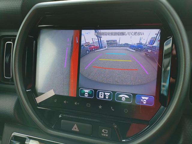 ハスラー タフワイルドターボ 全方位モニター 9インチナビ スズキコネクト ターボ セーフティサポート 360°プレミアムUV&IRカットガラス ルーフレール 15インチアルミホイール 本革巻ハンドル 試乗車あがり 新車保証継承(8枚目)