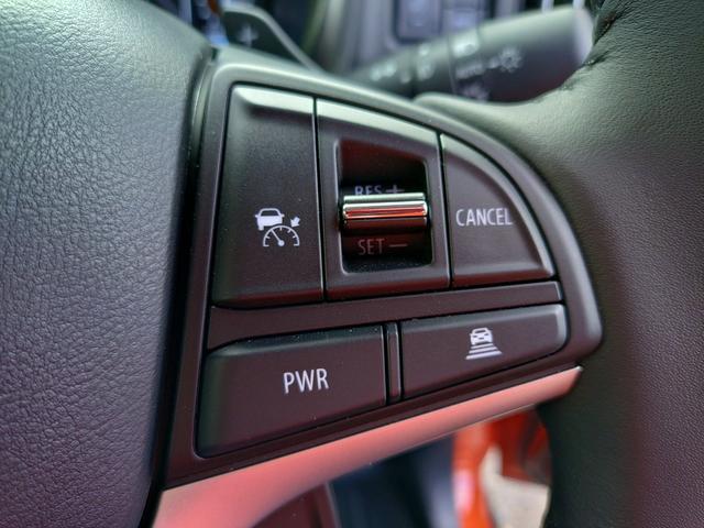 ハスラー タフワイルドターボ 全方位モニター 9インチナビ スズキコネクト ターボ セーフティサポート 360°プレミアムUV&IRカットガラス ルーフレール 15インチアルミホイール 本革巻ハンドル 試乗車あがり 新車保証継承(15枚目)