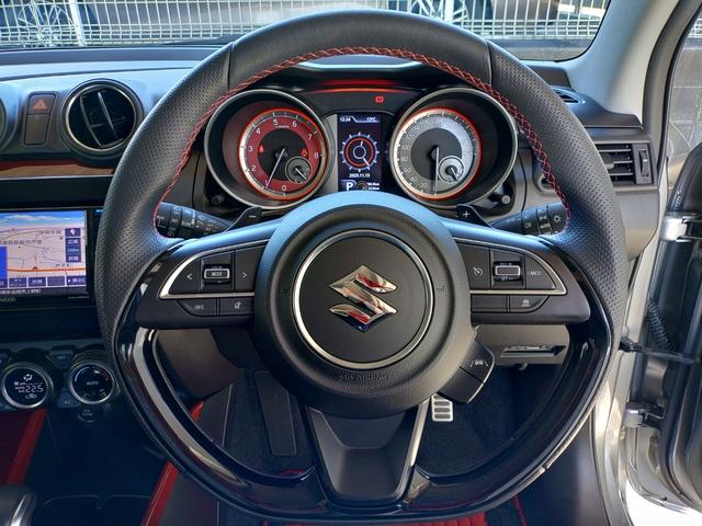 スイフトスポーツ ベースグレード ベースグレード(5名)セーフティパッケージ ナビ バックカメラ ETC 車両追従式クルーズコントロール 17インチアルミホイール フルセグ DVD CD USB Bluetooth 禁煙車 修復歴無(8枚目)