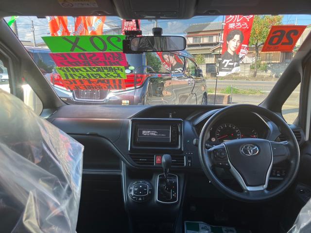 ヴォクシー X 7人乗 純正SDナビTV バックカメラ 前後ドライブレコーダー ETC 両側電動スライドドア スマートキー LEDヘッドライト オートエアコン(11枚目)