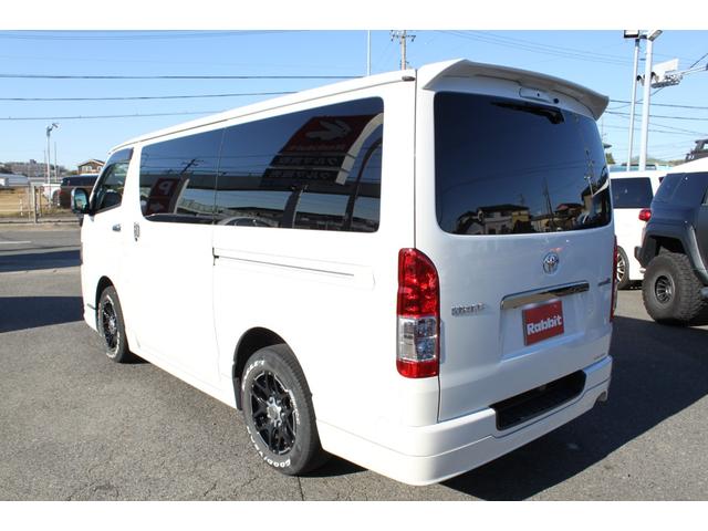 ハイエースバン スーパーＧＬ　ダークプライムＩＩ　ワンオーナー　モデリスタエアロ　社外１６インチアルミ　ホワイトレター　ＬＥＤヘッドランプ　デジタルインナーミラー　純正地デジナビ　バックカメラ（50枚目）