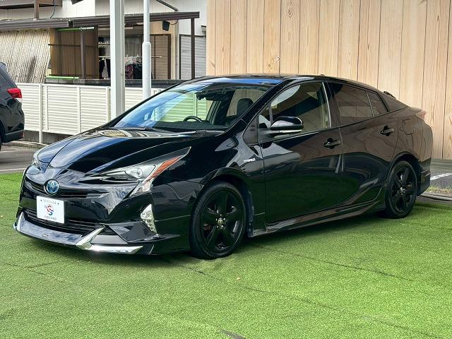 プリウス Ｓツーリングセレクション　禁煙　モデリスタフルエアロ　シートヒーター　追従クルーズコントロール　オートマチックハイビーム　コーナーセンサー　軽減ブレーキ　レーンキープ　フルセグ　Ｂｌｕｅｔｏｏｔｈ　バックカメラ　スマートキー（34枚目）