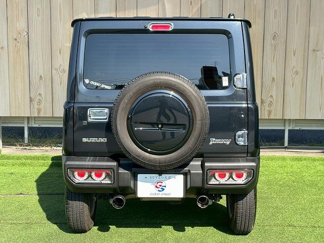 ジムニー XC 2本出しマフラー 社外テール 革調シートカバー メッキグリル 衝突軽減 レーンキープ クルーズコントロール LED スマートキー プッシュスタート ETC ドライブレコーダー シートヒーター(22枚目)