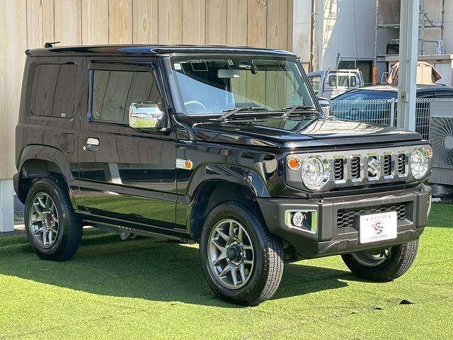 ジムニー XC 2本出しマフラー 社外テール 革調シートカバー メッキグリル 衝突軽減 レーンキープ クルーズコントロール LED スマートキー プッシュスタート ETC ドライブレコーダー シートヒーター(27枚目)